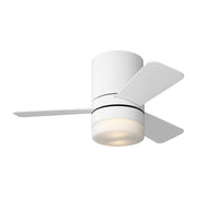 Generation Lighting - 3ERHR32RZWD - 32"Ceiling Fan - Era 32 Hugger LED - Matte White