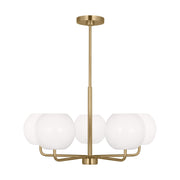 Generation Lighting - GLC1055EN3/SB - Five Light Chandelier - Rory - Satin Bronze
