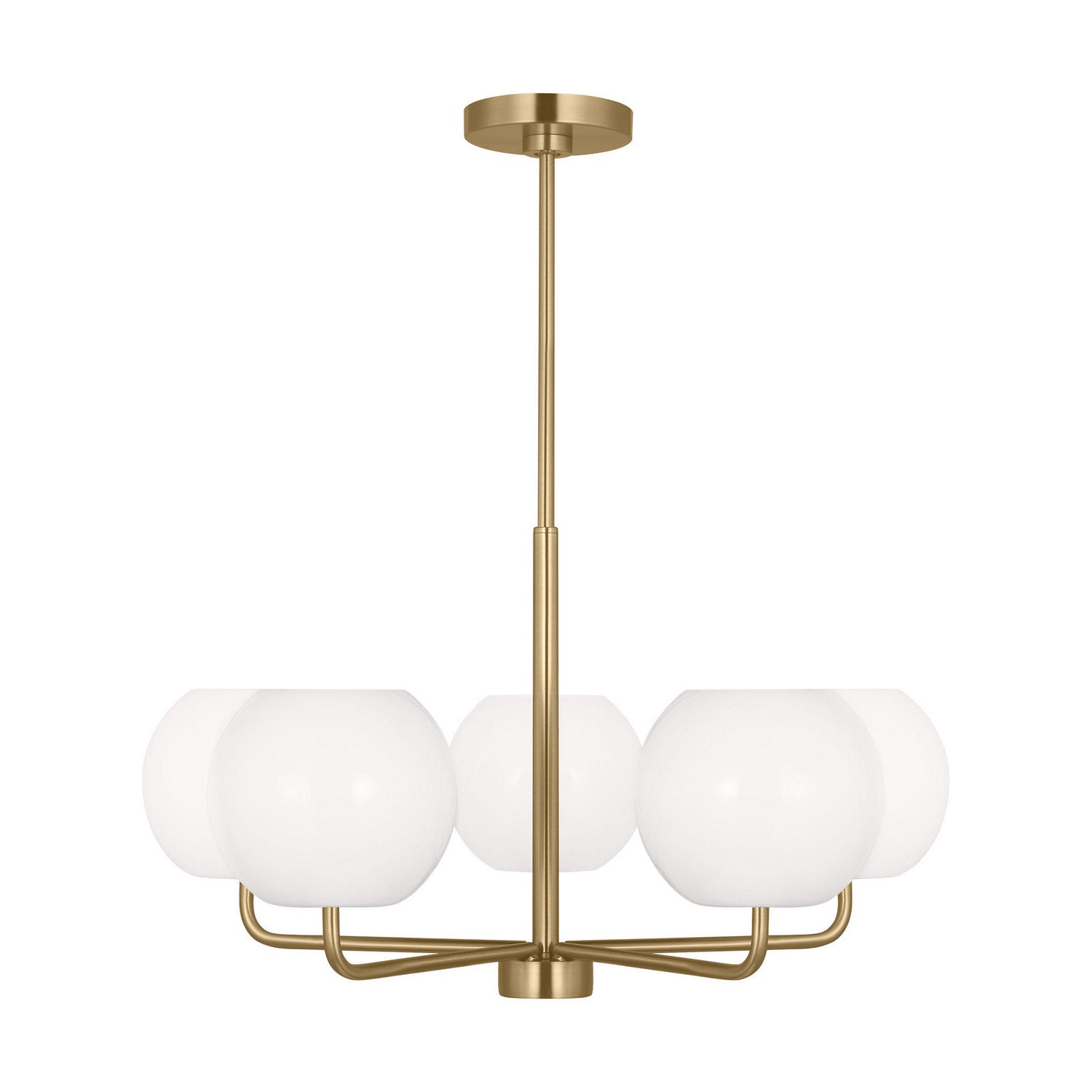 Generation Lighting - GLC1055EN3/SB - Five Light Chandelier - Rory - Satin Bronze
