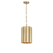 Maxim - 39131WBR - One Light Mini Pendant - Allegra - Weathered Brass