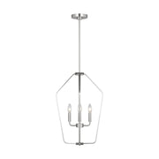 Generation Lighting - GLC1264BS - Four Light Chandelier - Kennan - Brushed Nickel