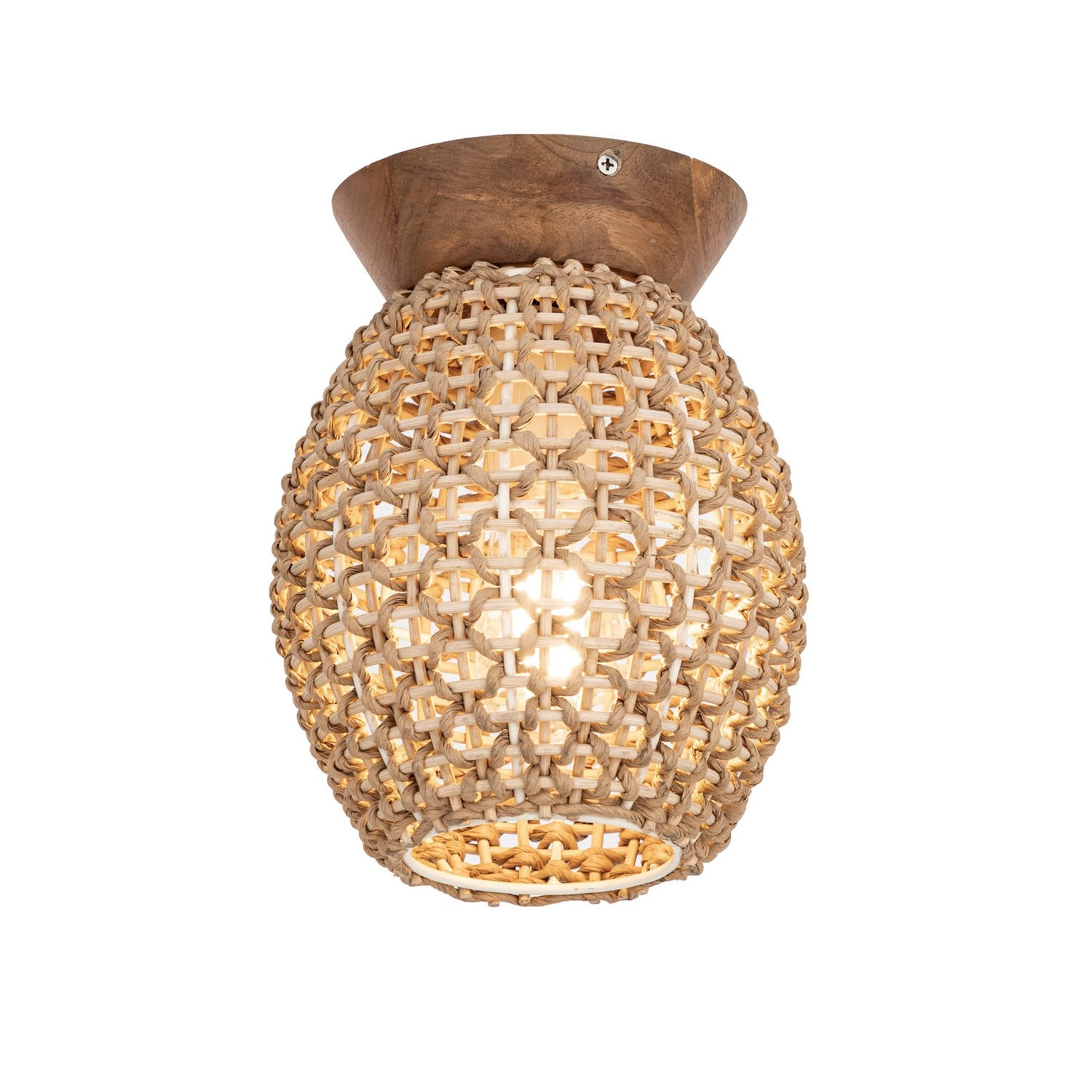 Maxim - 14920NA - One Light Flush Mount - Cotswold