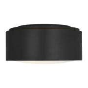 Generation Lighting - GLF1041MBK - Flush Mount - Albee - Midnight Black