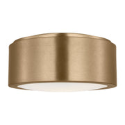 Generation Lighting - GLF1041SB - Flush Mount - Albee - Satin Brass