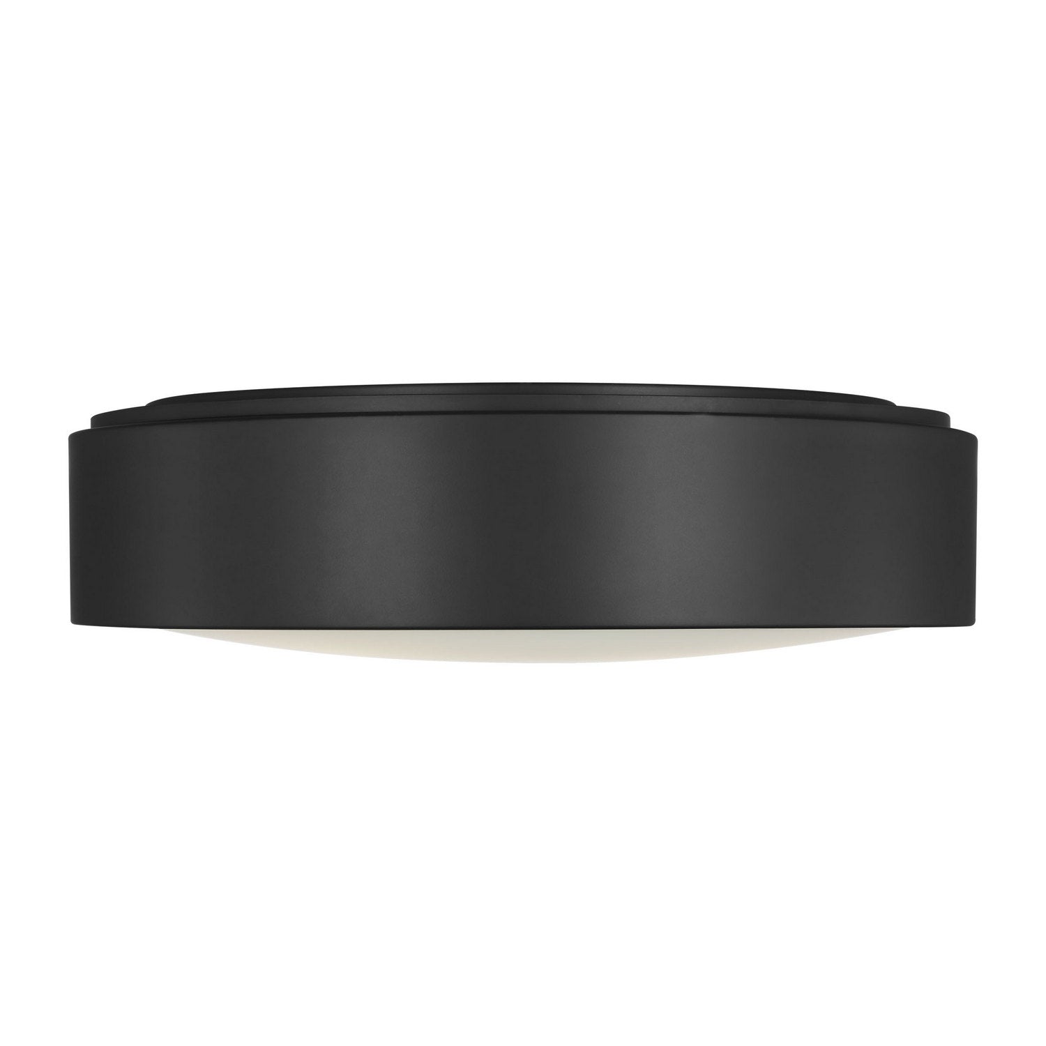 Generation Lighting - GLF1053MBK - Flush Mount - Albee - Midnight Black