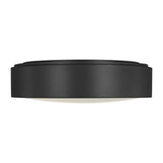 Generation Lighting - GLF1053MBK - Flush Mount - Albee - Midnight Black