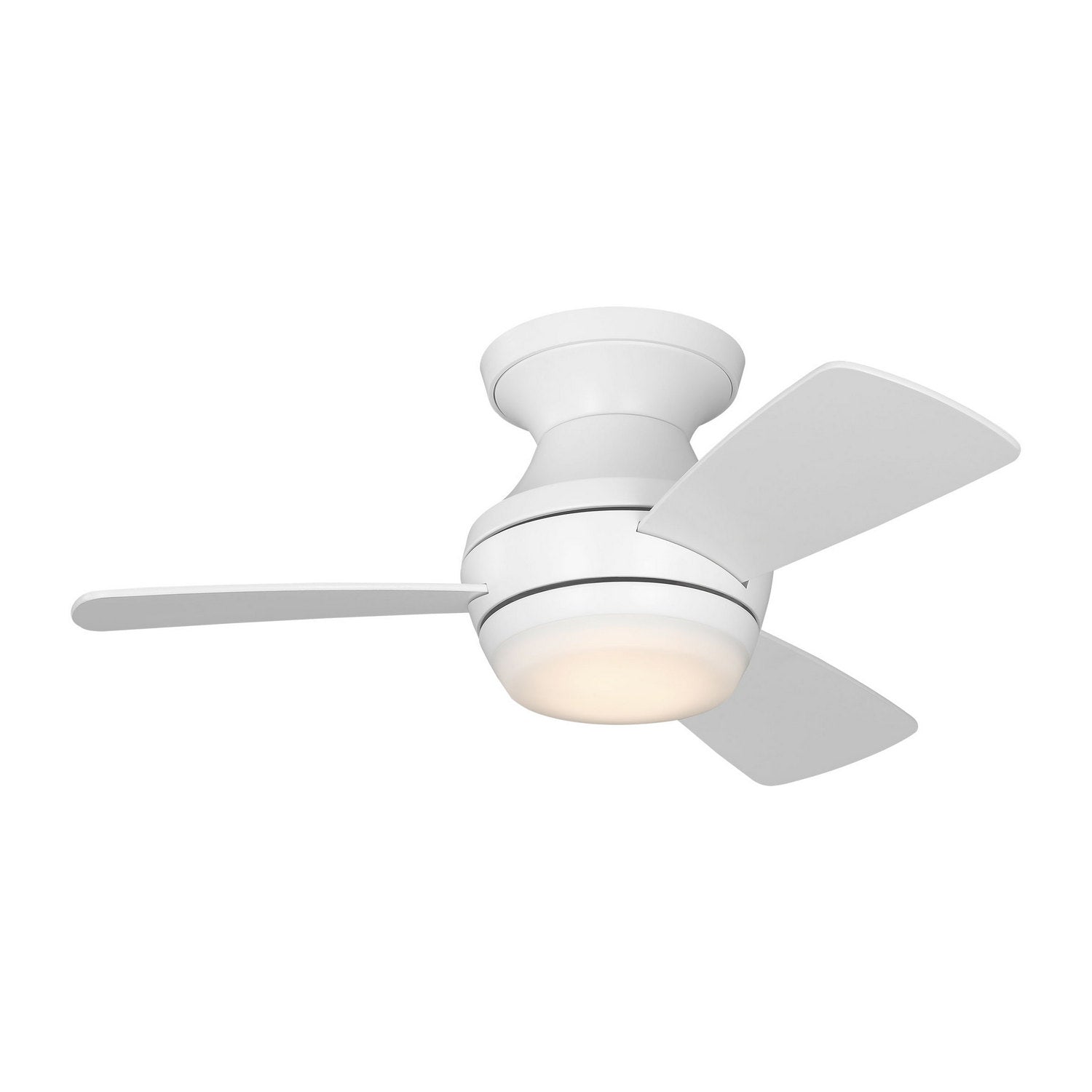 Visual Comfort Fan - 3IKHR32RZWD - 32" Ceiling Fan - Ikon 32 Hugger LED - Matte White