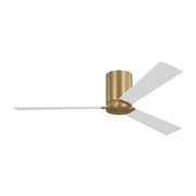 Visual Comfort Fan - 3RZHR52BBS - 52" Ceiling Fan - Rozzen 52 Hugger - Burnished Brass