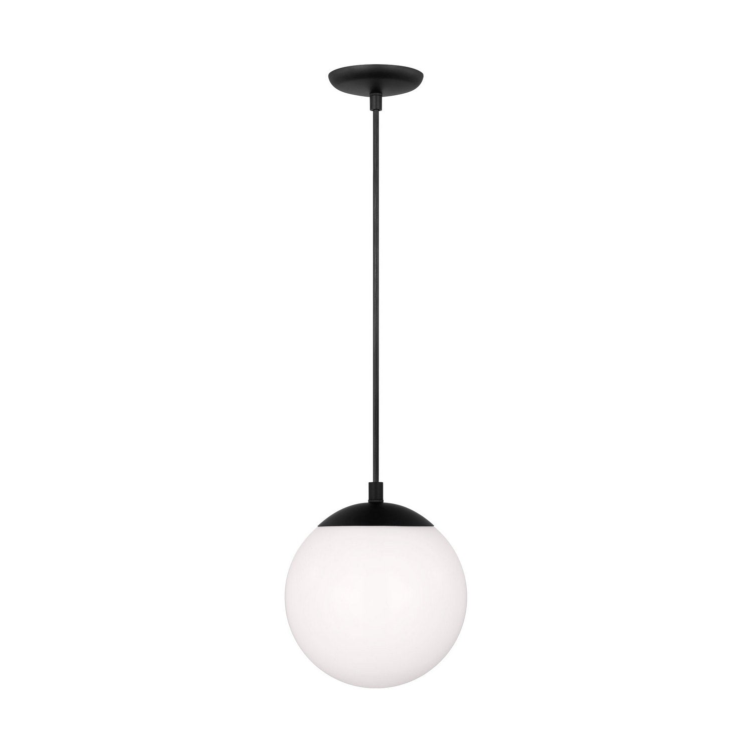 Visual Comfort Studio - 6018EN3-112 - One Light Pendant - Leo - Hanging Globe - Midnight Black