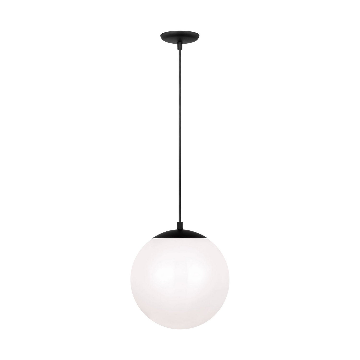 Visual Comfort Studio - 6022EN3-112 - One Light Pendant - Leo - Hanging Globe - Midnight Black