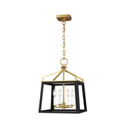 Visual Comfort Studio - CC1564MBKBBS - Four Light Lantern - Carlow - Midnight Black