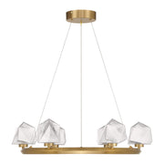 Savoy House - 1-1237-6-322 - LED Chandelier - Castello - Warm Brass