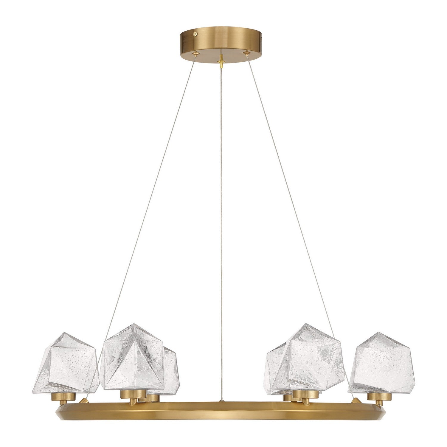 Savoy House - 1-1237-6-322 - LED Chandelier - Castello - Warm Brass