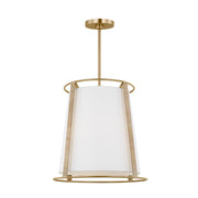 Visual Comfort Studio - DJP1002SB - Two Light Pendant - Cortes - Satin Brass