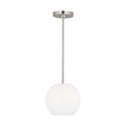 Generation Lighting - GLP1011EN3/BS - One Light Mini Pendant - Rory - Brushed Steel