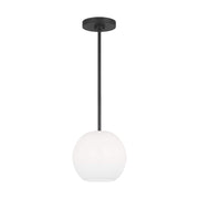 Generation Lighting - GLP1011EN3/MBK - One Light Mini Pendant - Rory - Midnight Black