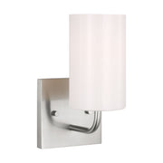 Generation Lighting - GLV1001EN3/BS - One Light Vanity - Rhett - Brushed Steel