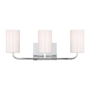 Generation Lighting - GLV1003EN3/CH - Three Light Vanity - Rhett - Chrome