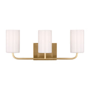 Generation Lighting - GLV1003EN3/SB - Three Light Vanity - Rhett - Satin Bronze