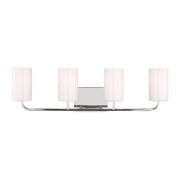 Generation Lighting - GLV1004EN3/CH - Four Light Vanity - Rhett - Chrome