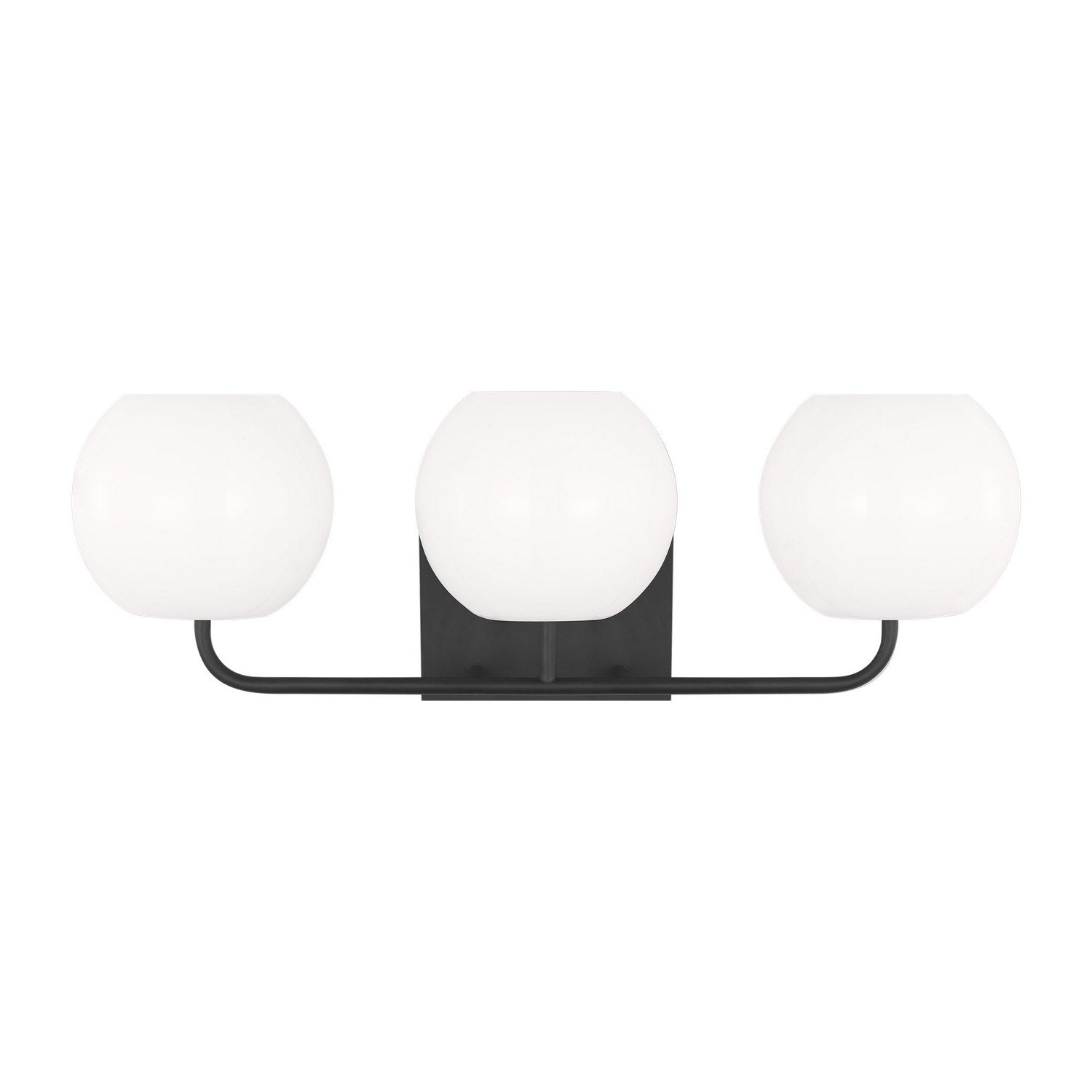 Generation Lighting - GLV1013EN3/MBK - Three Light Vanity - Rory - Midnight Black