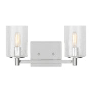 Generation Lighting - GLV1032EN/CH - Two Light Wall / Bath - Parker - Chrome