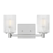 Generation Lighting - GLV1042EN/CH - Two Light Wall / Bath - Lando - Chrome