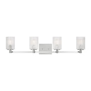 Generation Lighting - GLV1044EN/CH - Four Light Wall / Bath - Lando - Chrome