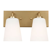 Generation Lighting - GLV1052SB - Vanity - Miles - Satin Brass