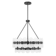 Savoy House - 1-3606-5-89 - Five Light Chandelier - Bancroft - Matte Black
