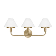 Generation Lighting - GLW1033SB - Wall Sconce - Mendota - Satin Brass