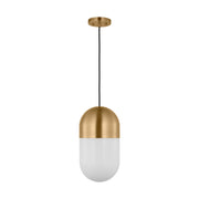 Visual Comfort Studio - DJP1141SB - One Light Pendant - Foster - Satin Brass