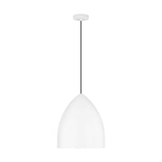 Visual Comfort Studio - DJP1161MWT - One Light Pendant - Huron - Matte White