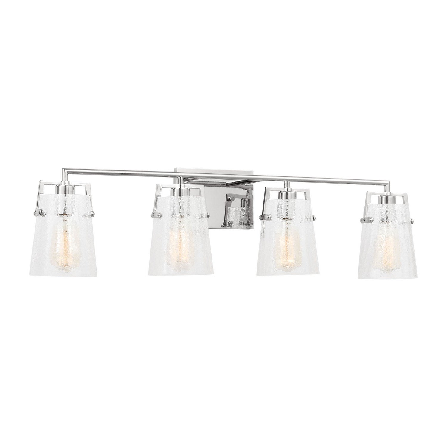 Visual Comfort Studio - DJV1034CHCKG - Four Light Vanity - Crofton - Chrome