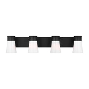 Visual Comfort Studio - DJV1084MBK - Four Light Vanity - Roy - Midnight Black