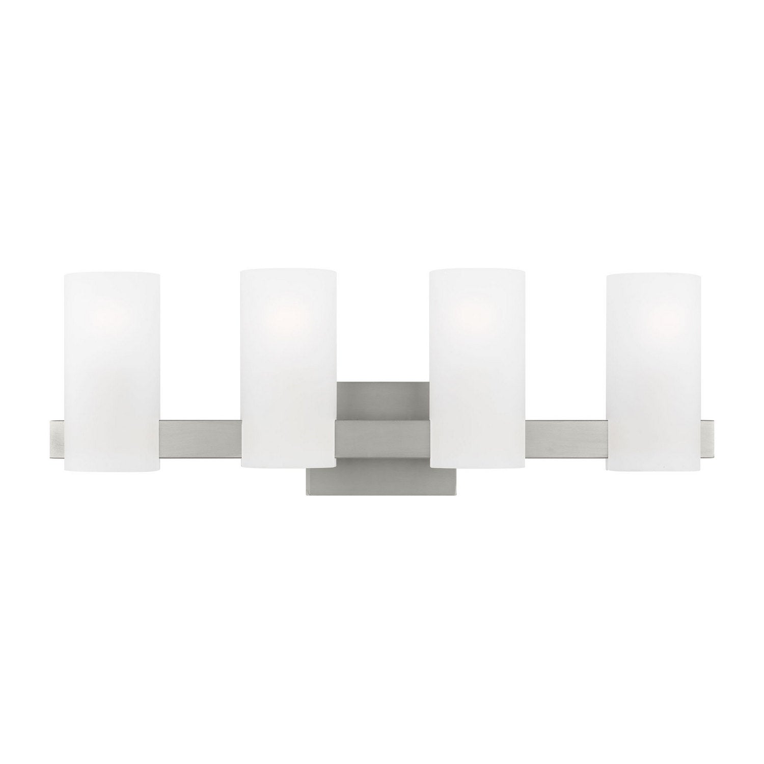 Visual Comfort Studio - DJV1104BS - Four Light Vanity - Rhode - Brushed Steel