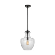 Visual Comfort Studio - P1461MBK - One Light Pendant - Baylor - Midnight Black