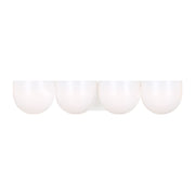 Visual Comfort Studio - LXV1004MWT - Four Light Vanity - Cheverny - Matte White