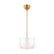 Visual Comfort Studio - LXP1044BBS - Four Light Pendant - Cheverny - Burnished Brass