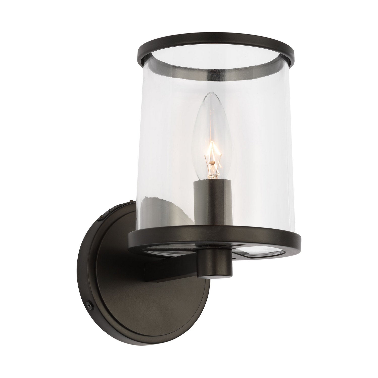 Visual Comfort Studio - LV1081AI - One Light Vanity - Reynolds - Aged Iron