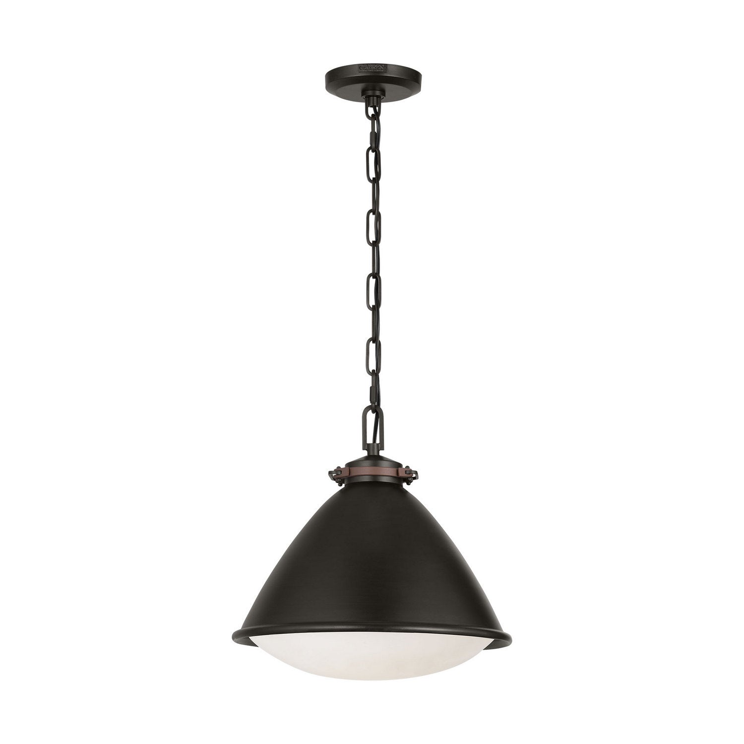Visual Comfort Studio - LP1111AI - One Light Pendant - Hayward - Aged Iron