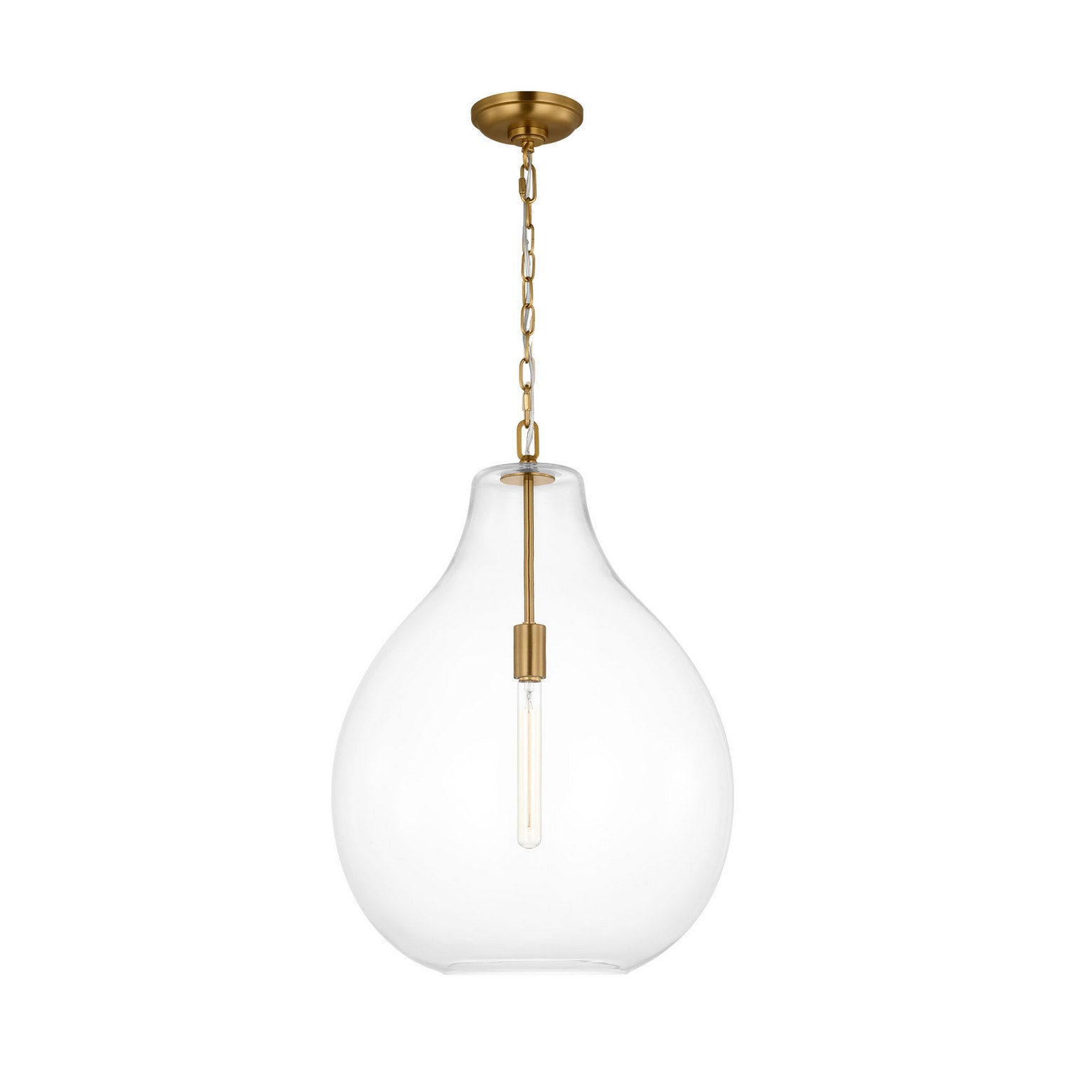 Visual Comfort Studio - EP1441BBS - One Light Pendant - Magnus - Burnished Brass