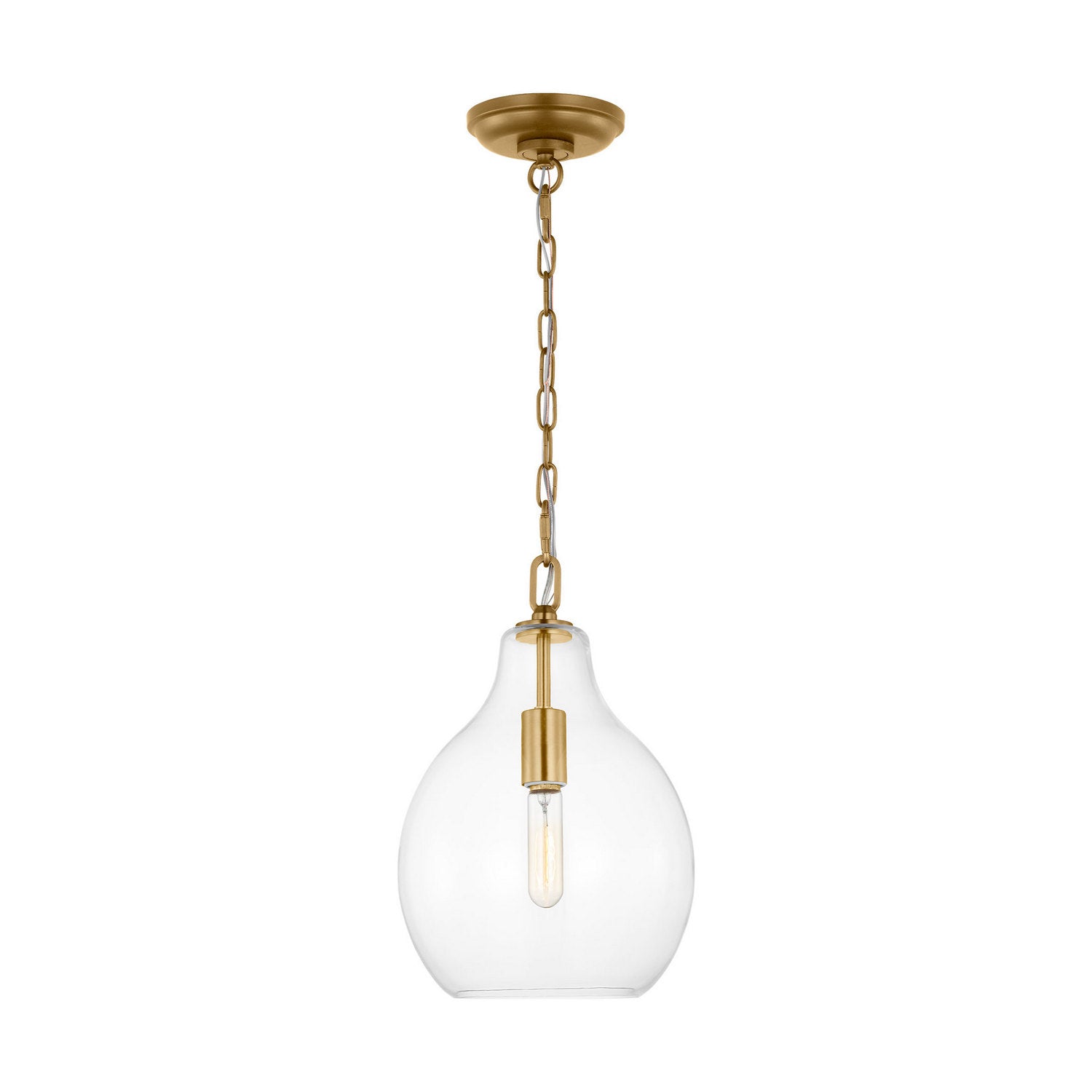 Visual Comfort Studio - EP1451BBS - One Light Pendant - Magnus - Burnished Brass