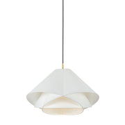 Troy Lighting - F2825-VGL - One Light Pendant - Edna - Vintage Gold Leaf