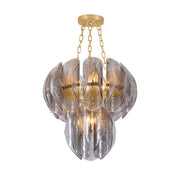 Corbett Lighting - 518-24-VGL - Five Light Chandelier - Anatase - Vintage Gold Leaf