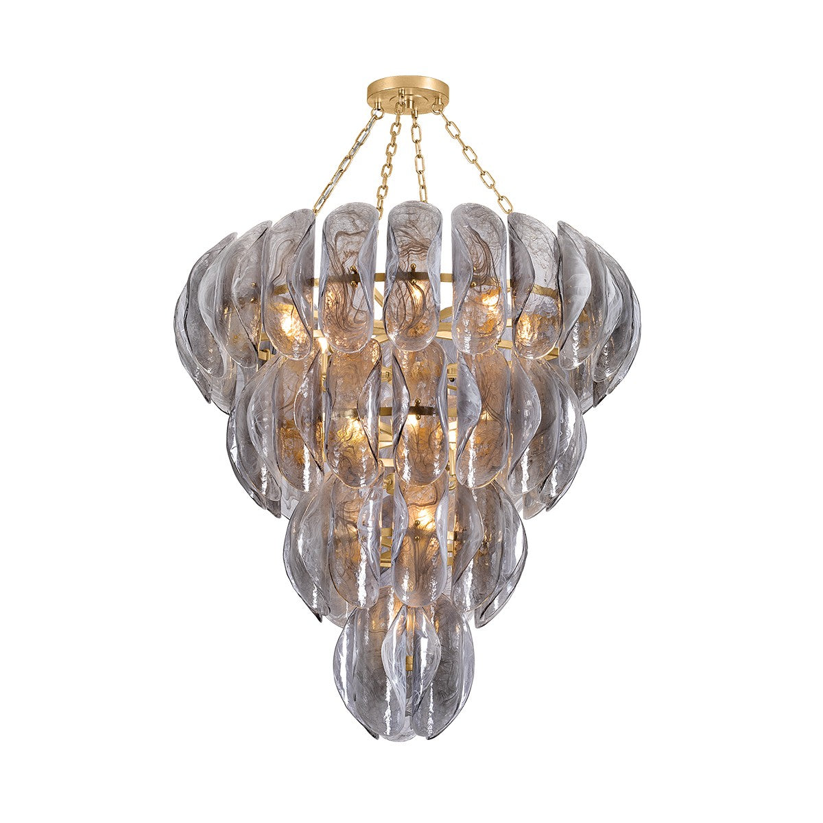 Corbett Lighting - 518-44-VGL - 18 Light Chandelier - Anatase - Vintage Gold Leaf