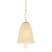 Mitzi - H1058701L-AGB - One Light Pendant - Christine - Aged Brass