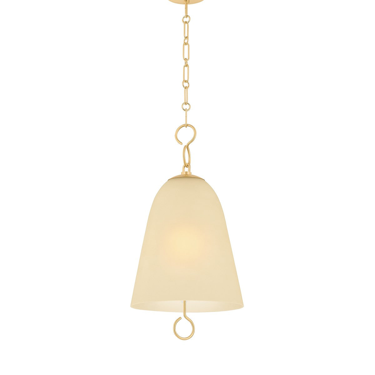 Mitzi - H1058701S-AGB - One Light Pendant - Christine - Aged Brass
