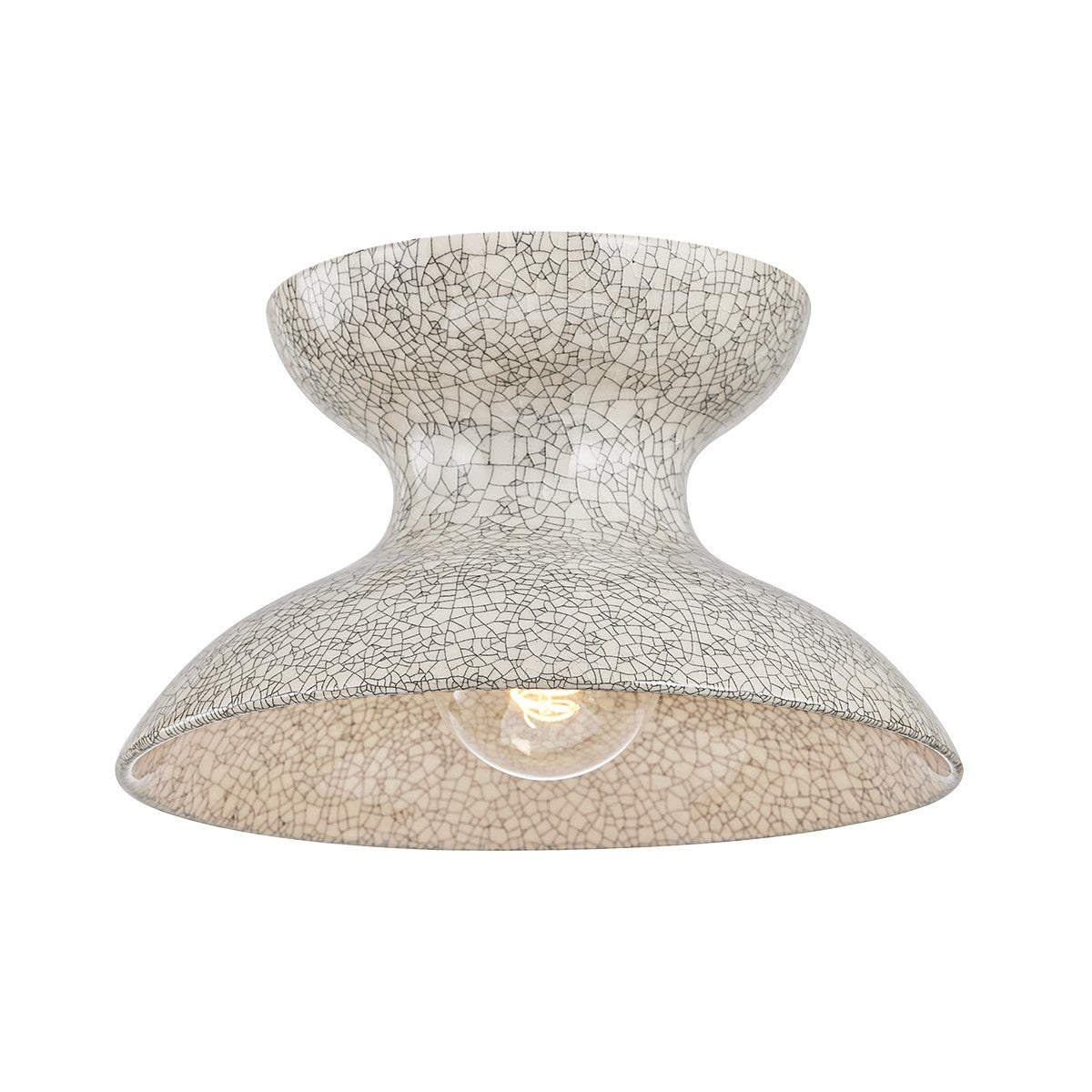 Mitzi - H1074501-AGB/CBC - One Light Flush Mount - Carina - Aged Brass
