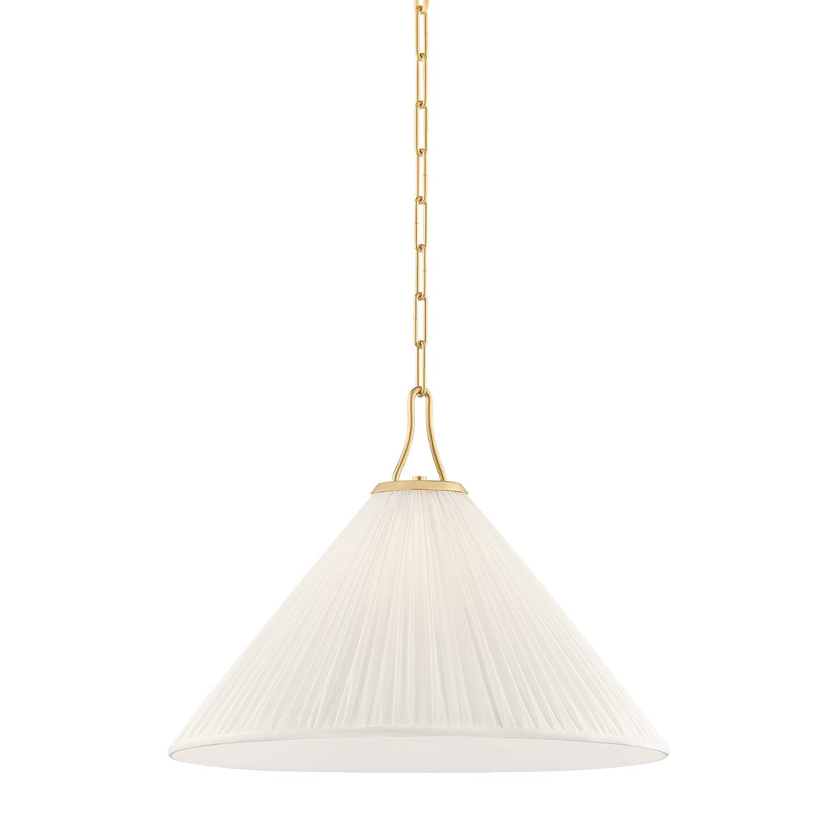 Mitzi - H1076701L-AGB - One Light Pendant - Merida - Aged Brass